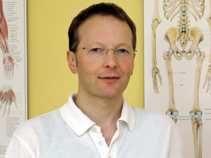 Physiotherapeut Florian Zels